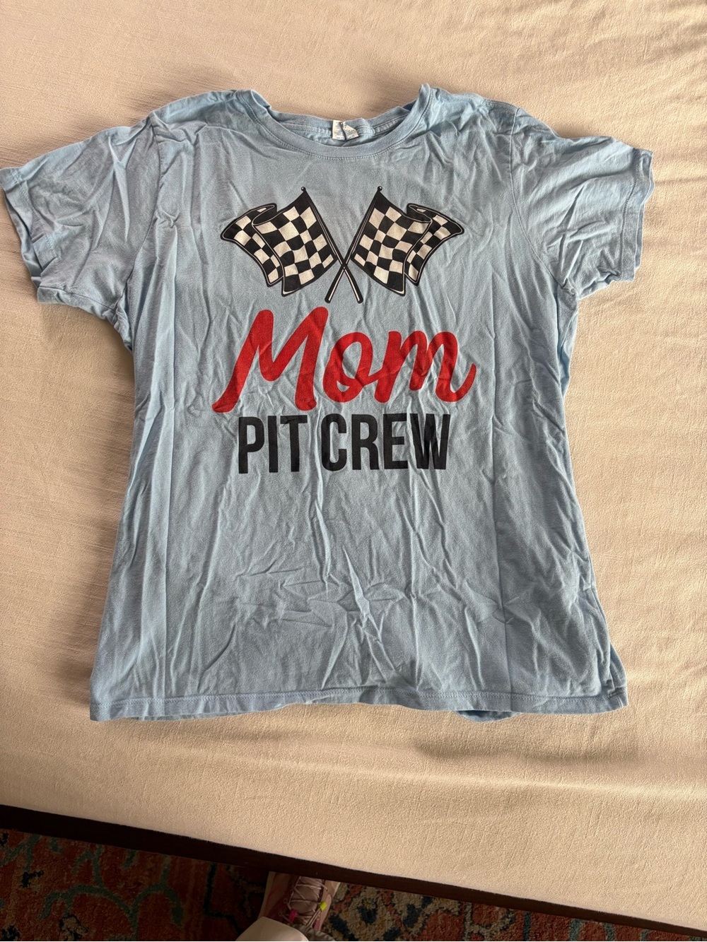 Vintage 'Mom Pit Crew' Graphic Tee